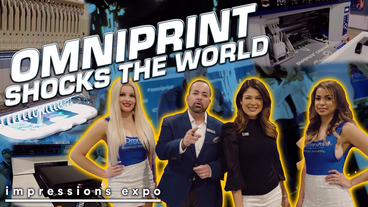 OmniPrint Shocks the World at Impressions Expo 2023 : Must-See Recap