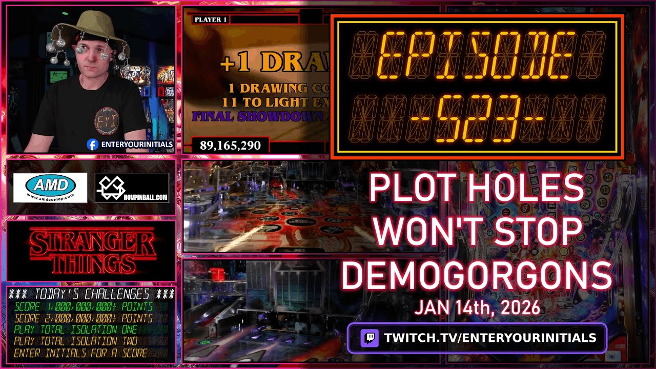 Episode 523 - Stranger Things - Plot Holes Won't Stop the Demogorgons!