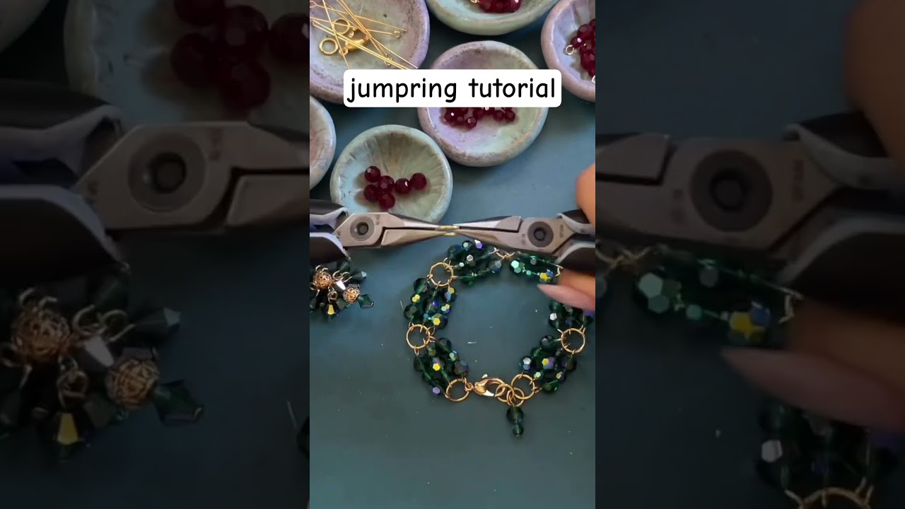 jumpring tutorial part 2 watch full 🥰😍🥰 