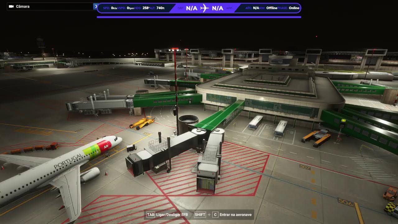 ✈️ MSFS 2024 | TAP A320 Fenix | VATSIM ATC | Lisboa (LPPT) → Milão (LIMC)