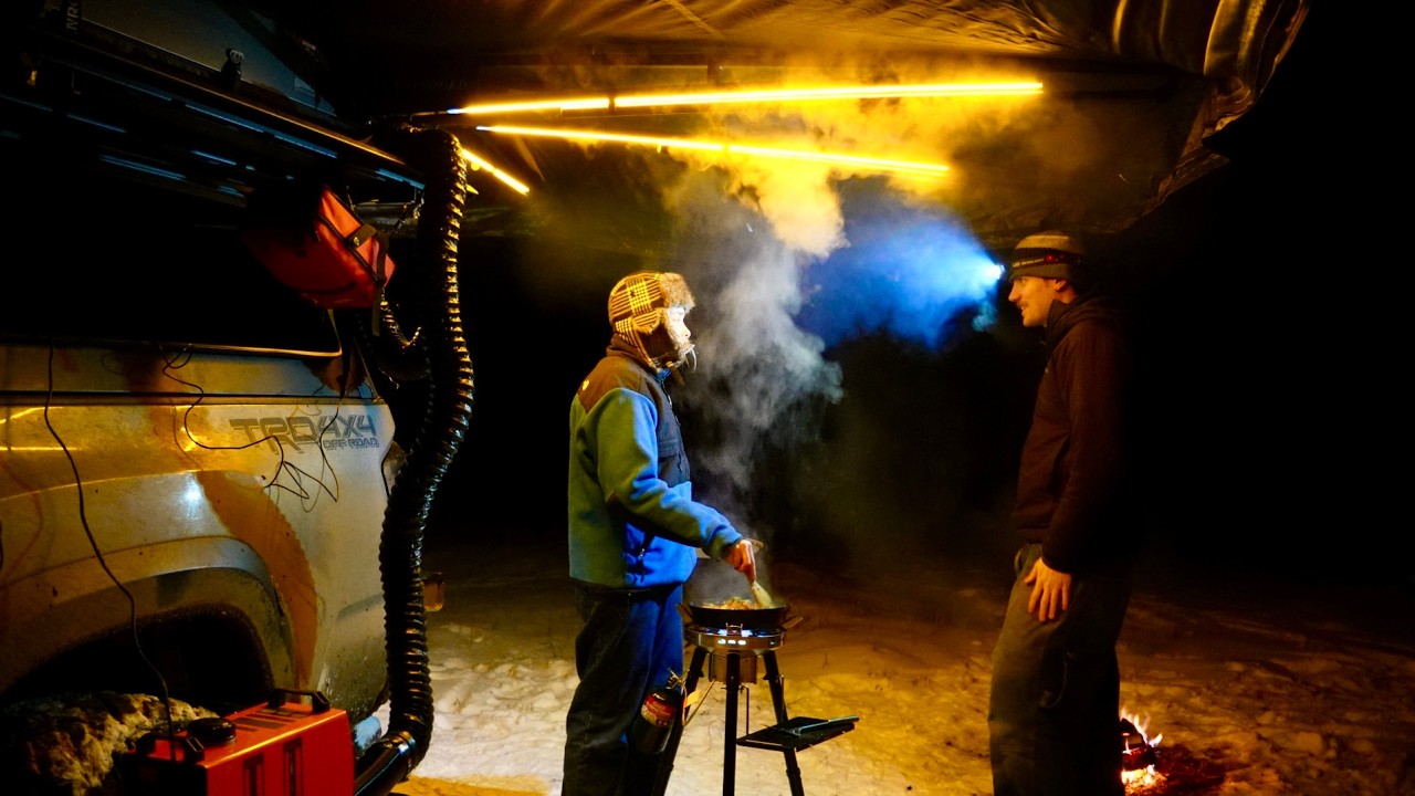 I Took My Girlfriend Camping... With The Wolves