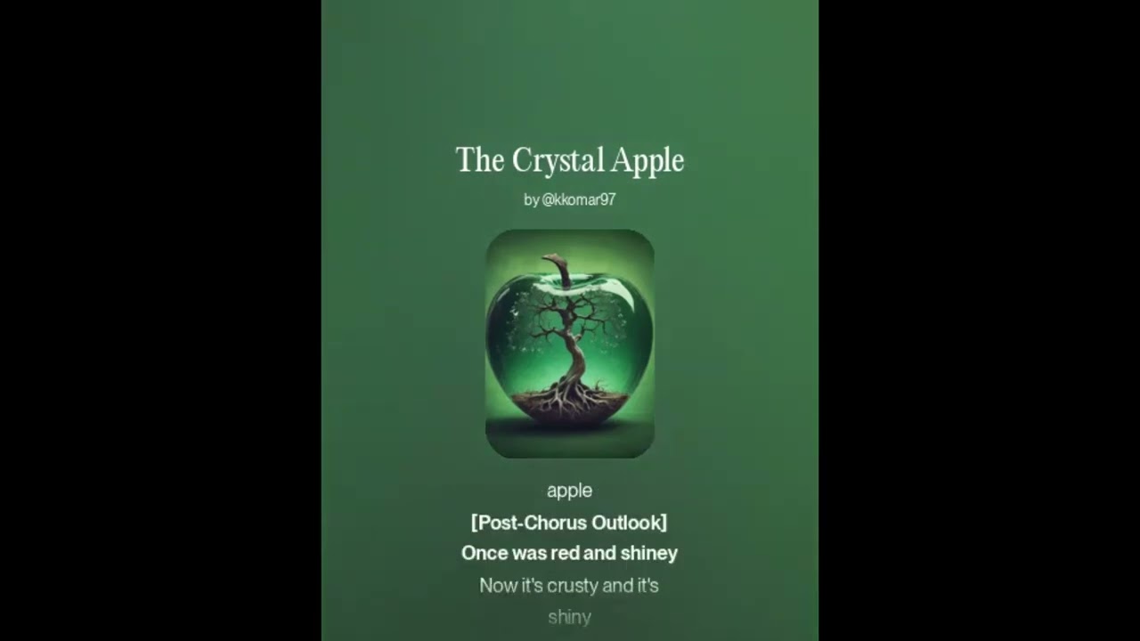 Crystal apples