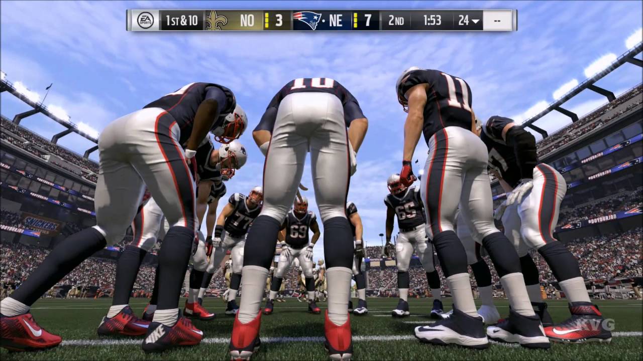 Madden NFL 17 - New Orleans Saints vs New England Patriots | Gameplay (HD) [1080p60FPS]