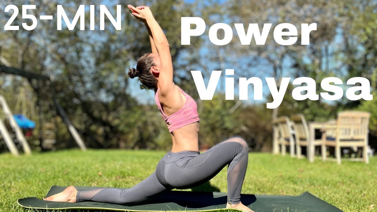 25-min Power Vinyasa Class | Energizing yoga practice #poweryoga #yogapractice