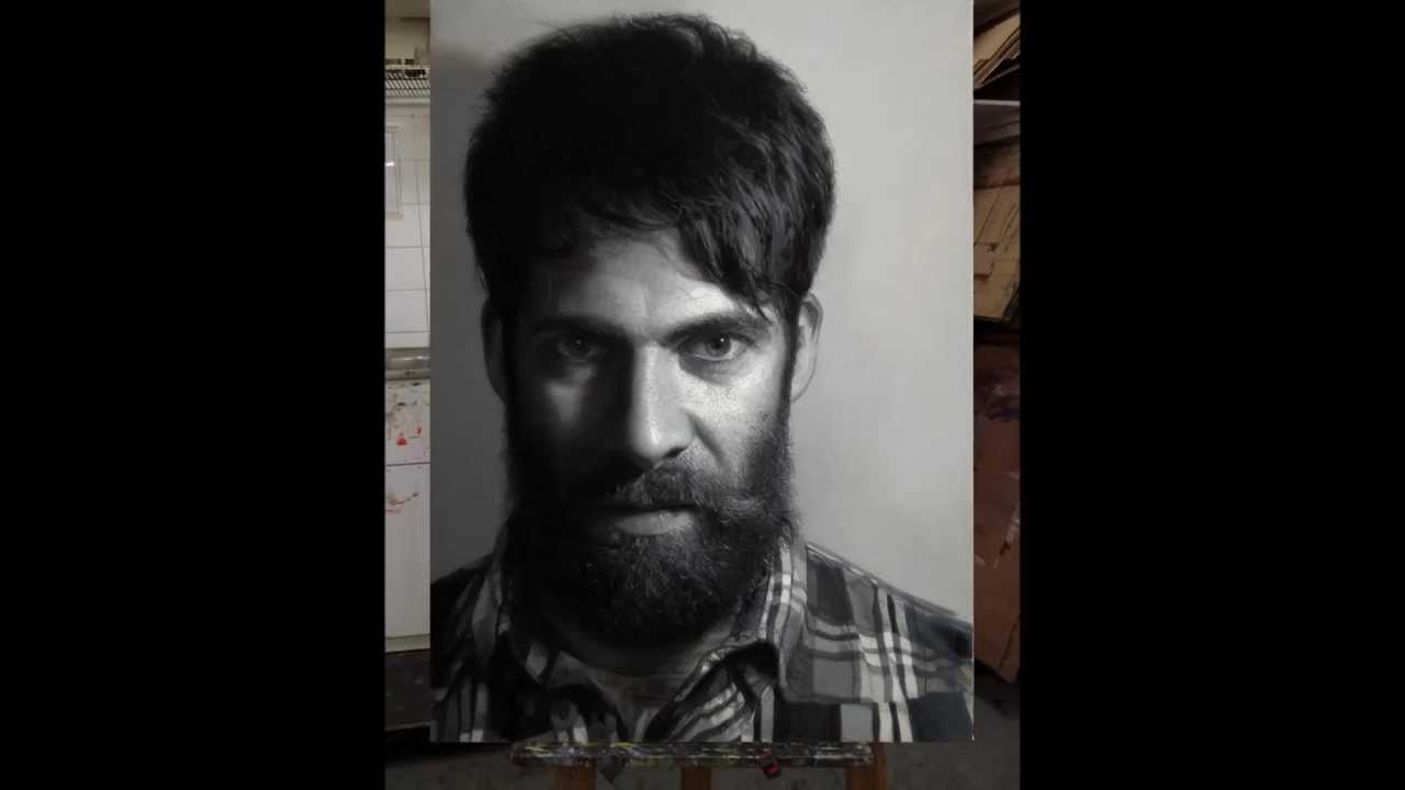 oil painting demonstration: realistic portraiture