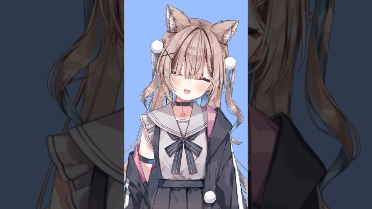 この姿、お茶目でやんちゃ【狼牙ヒナ/新人Vtuber】#short #vtuber #新人vtuber #エアプロ #狼牙ヒナ
