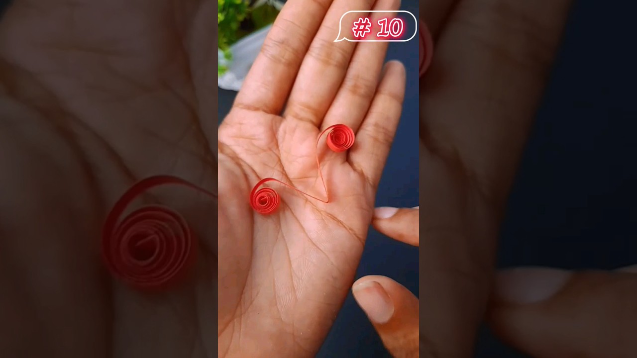 V Scroll 🌱 | Quilling Scrolls | Basic things of quilling 