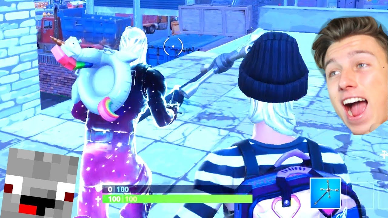 Alphastein und iCrimax brechen aus dem Fortnite Gefängnis aus