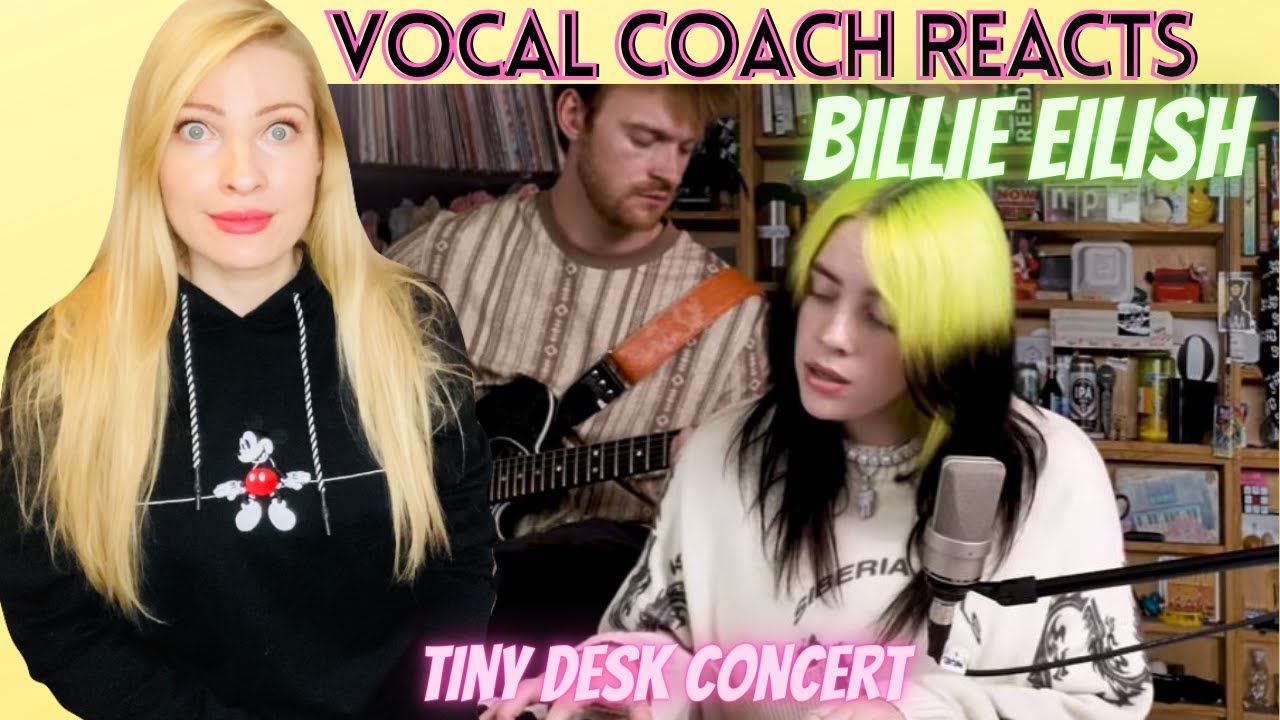 Vocal Coach/Musician Reacts: BILLIE EILISH Tiny Desk Concert (At Home)