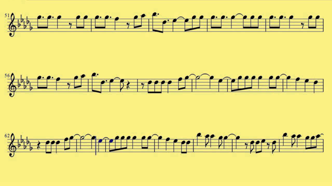 [ Tenor Sax ] Dynamite  - Taio Cruz