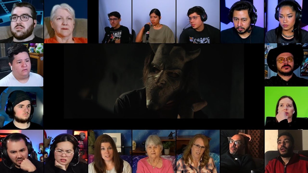 The Black Phone (2021) full reaction mashup
