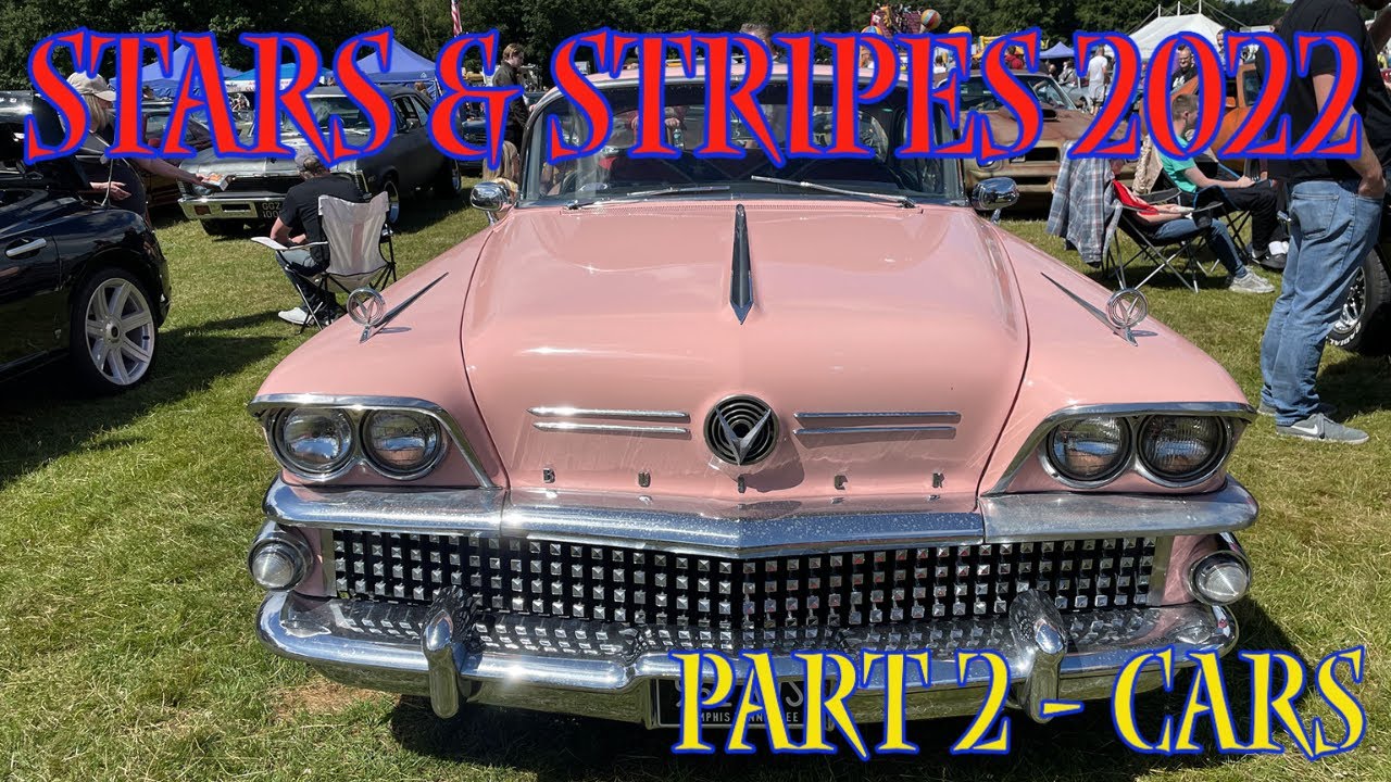 Stars and Stripes 2022 - Part 2 - Cars - Tatton Park - American Car Show - HD 1080p