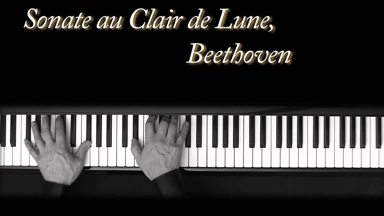 Au Clair de Lune - Beethoven - Piano - Moonlight Sonata - Op.27 No.2