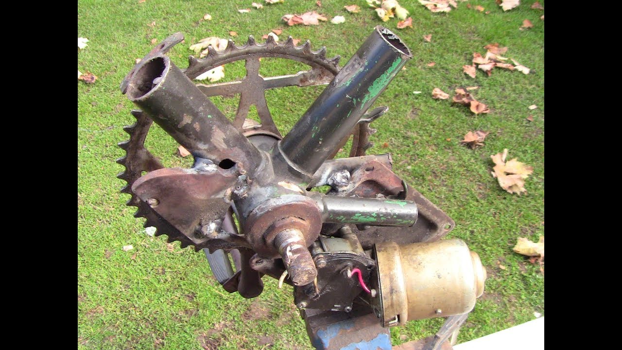 How to make a strong reductor used part of an old bike DIY