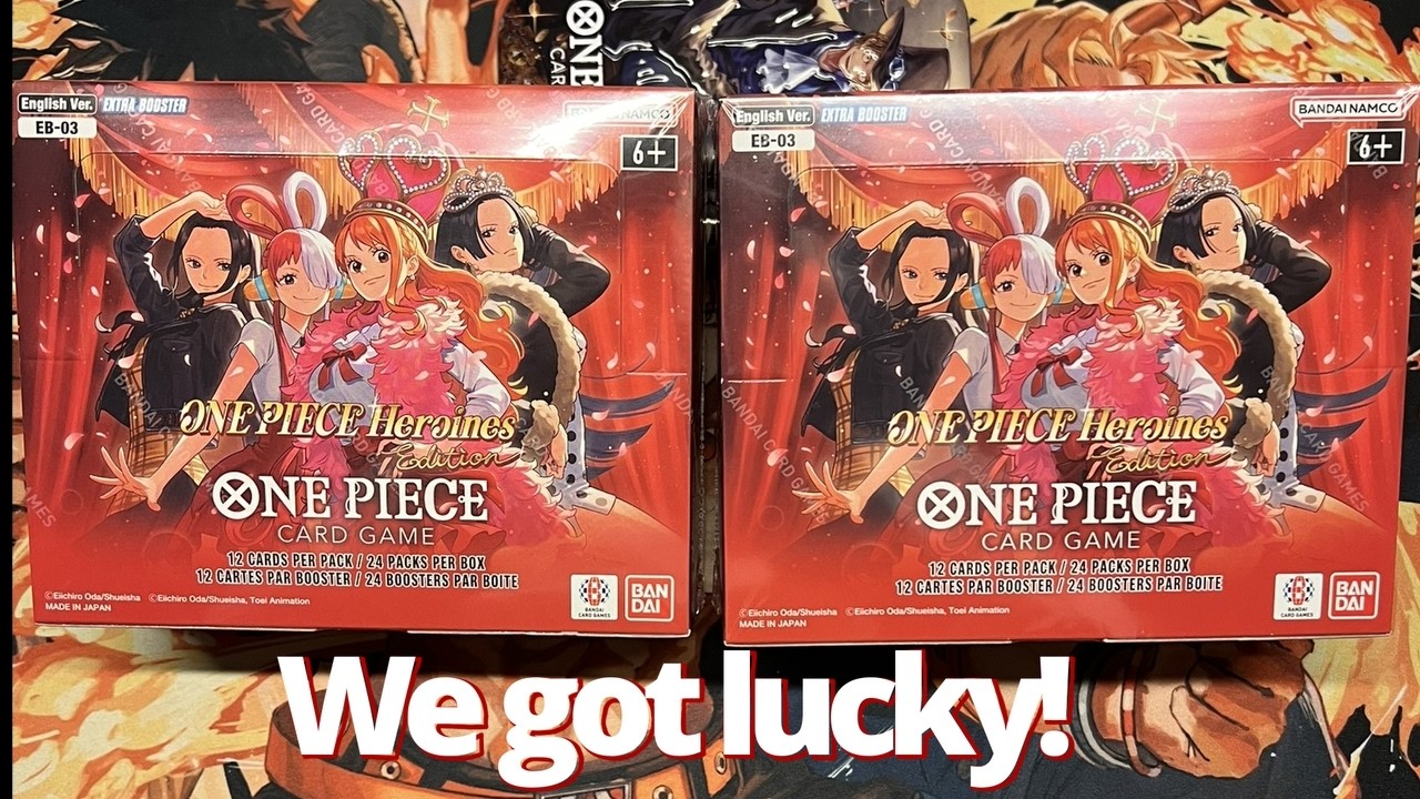 Opening 2 boxes of EB-03 Heroines edition| ONE PIECE TCG