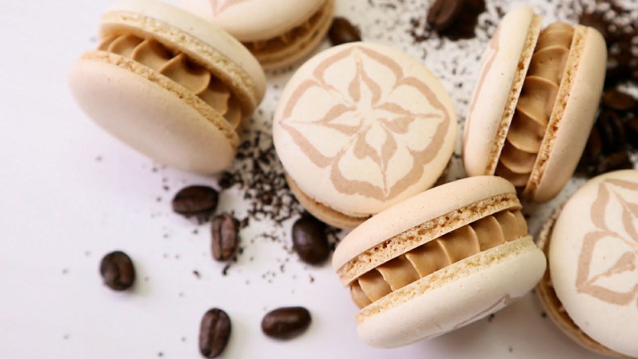 【摩卡咖啡馬卡龍】：Mocah Coffee Macaron | Food Source Easy Cooking