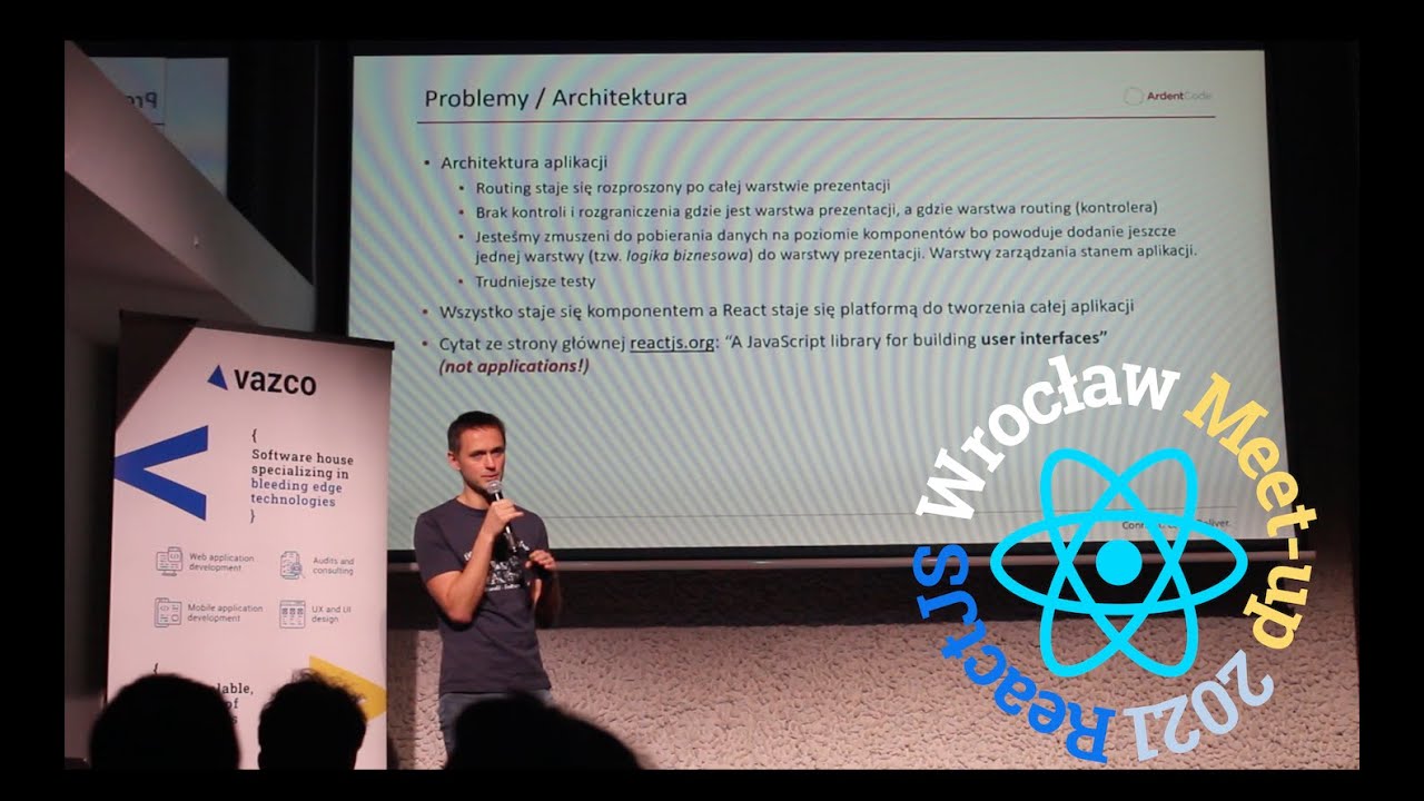 Dlaczego nie używam React Router? - Krzysztof Cislo (ReactJS Wroclaw Meetup #23)