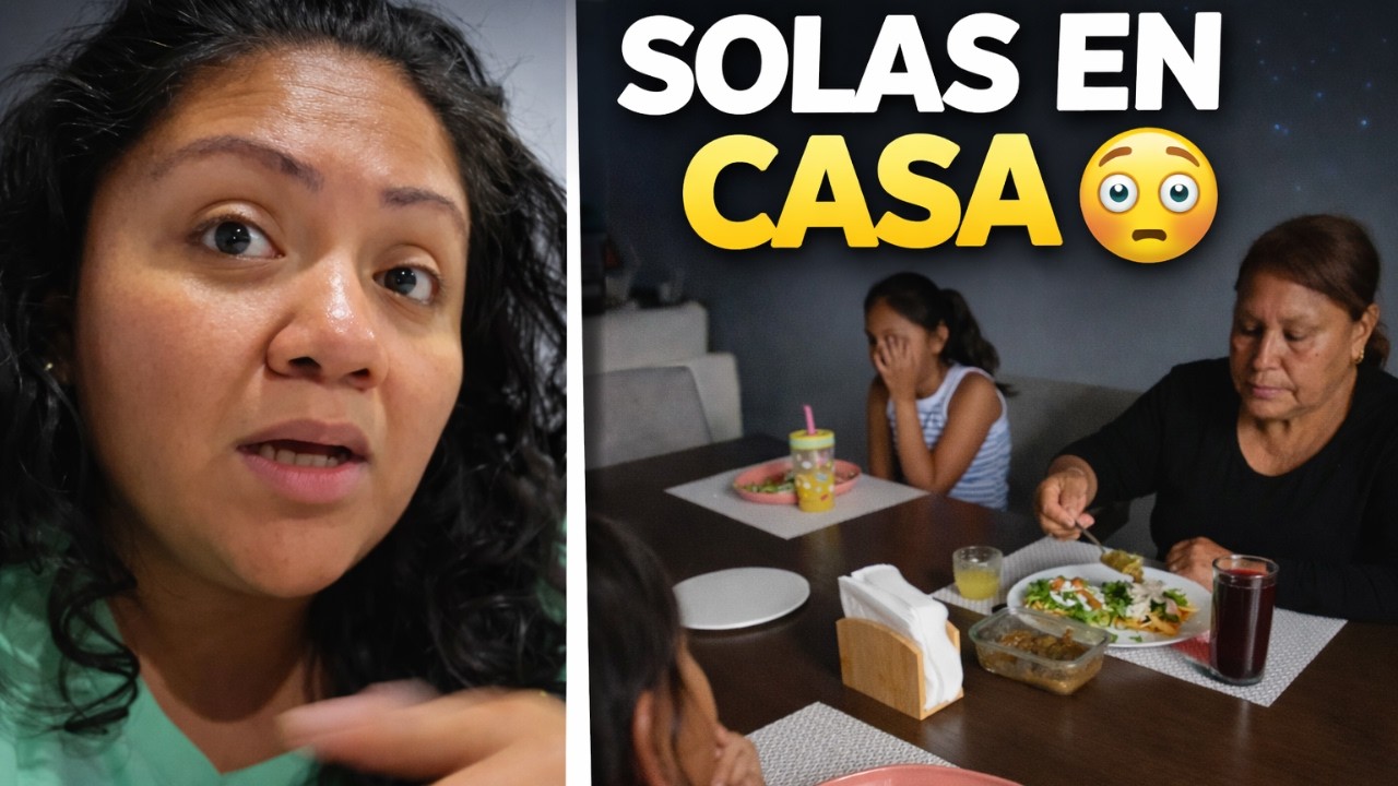 NUESTRA PRIMERA NOCHE SOLAS EN CASA… 😳