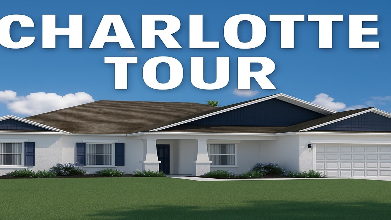 Charlotte Model Home Tour | Holiday Builders New Construction in Ocala, FL