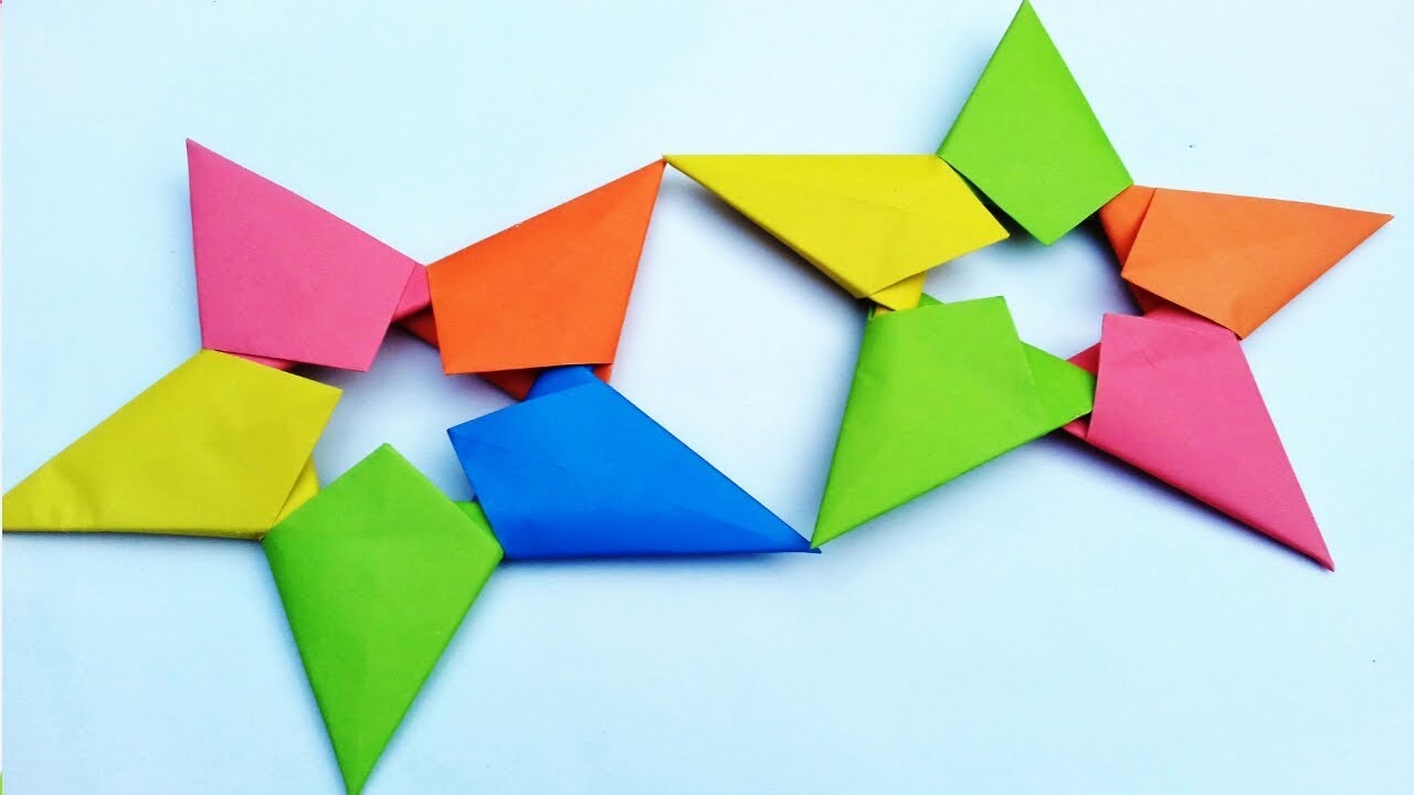 কাগজ দিয়ে সহজে তারা বানানো শিখুন  // How To Make a Beautiful Star