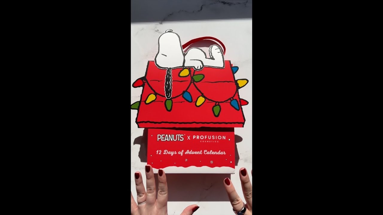 Unboxing the Peanuts x Profusion Advent Calendar