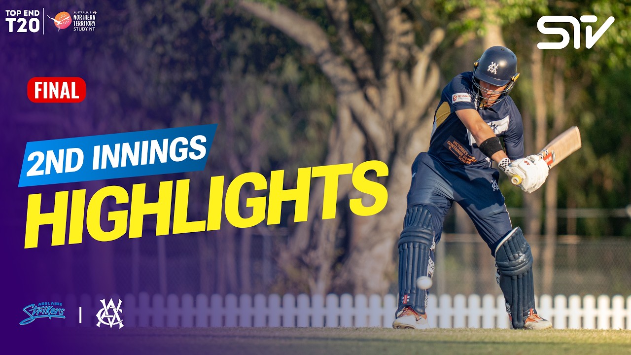 2nd Innings Highlights | Victoria Academy vs Adelaide Strikers Academy | Final | Top End T20 | ZP1U