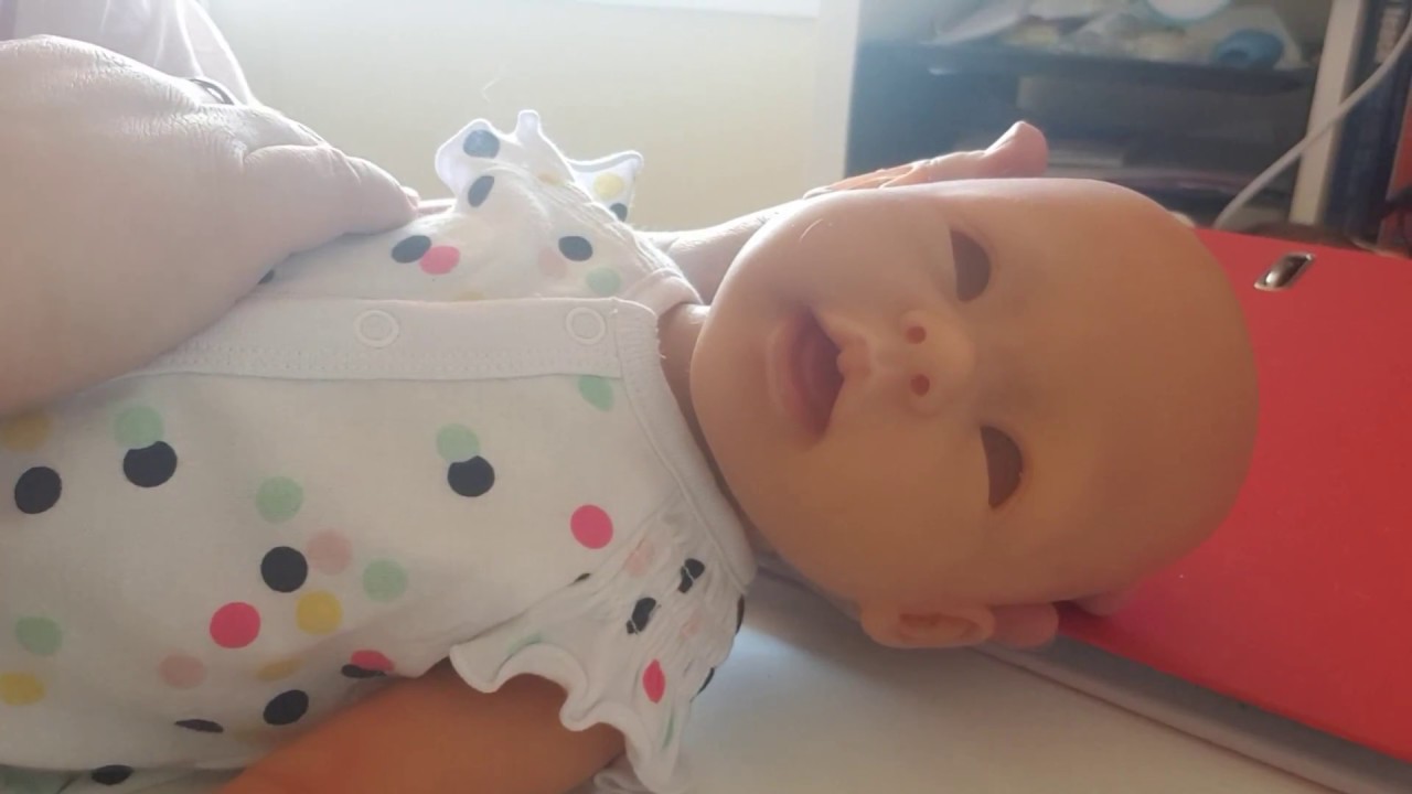 Ivita silicone baby - changing eyes (blue to brown)