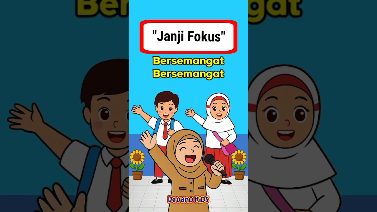 Tepuk Fokus Janji Fokus Semangat | Lagu Anak Balita Tk Paud Ice Breaking