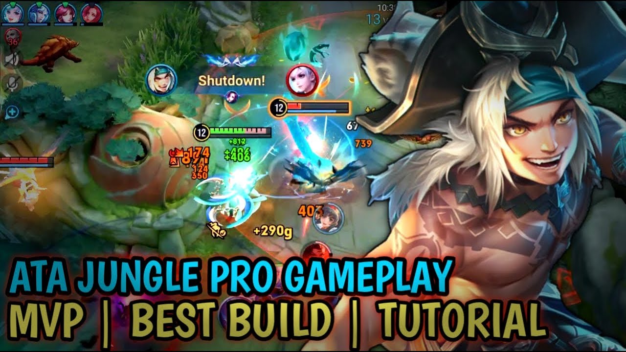 Honor Of Kings Ata Pro Gameplay | Jungle Build & Best Guide Ata - HOK