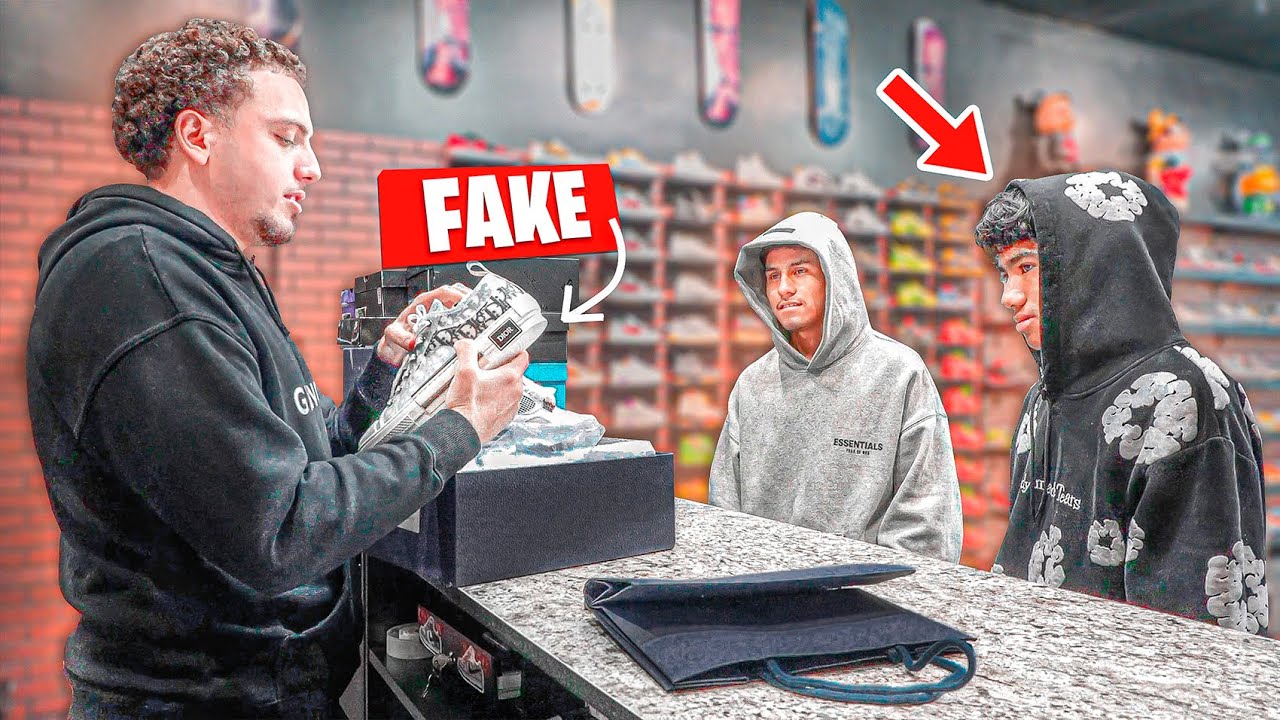Homie Sold Him 2 Fake Shoes!