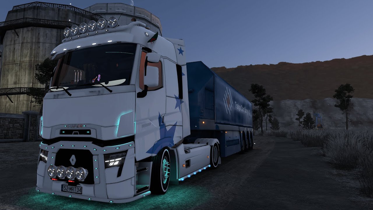 1.57 ETS2  BARTOLANDPREM MAP VOL 4 BU MAP EFSANE VİRAJLAR VE DAĞYOLU