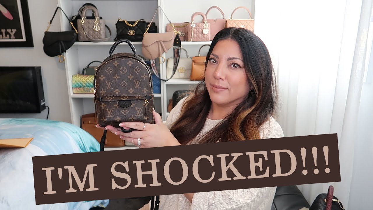 LOUIS VUITTON MINI PALM SPRINGS BACKPACK UNBOXING  | Naomi Peris