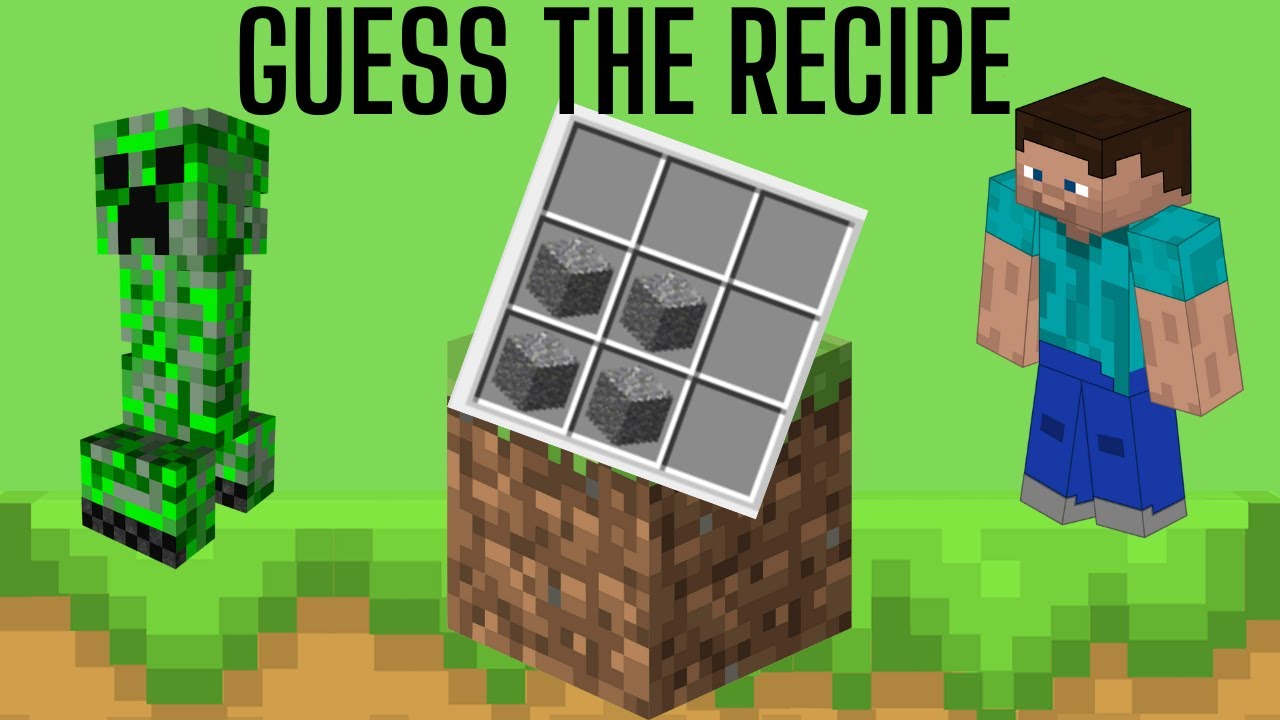 Guess the Minecraft recipes | Minecraft Trivia Quiz
