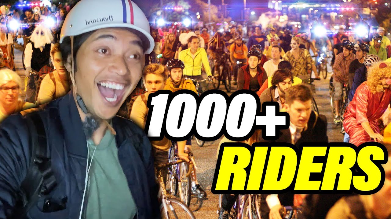 I Rode With the Largest Bike Gang (DC BIKE PARTY)
