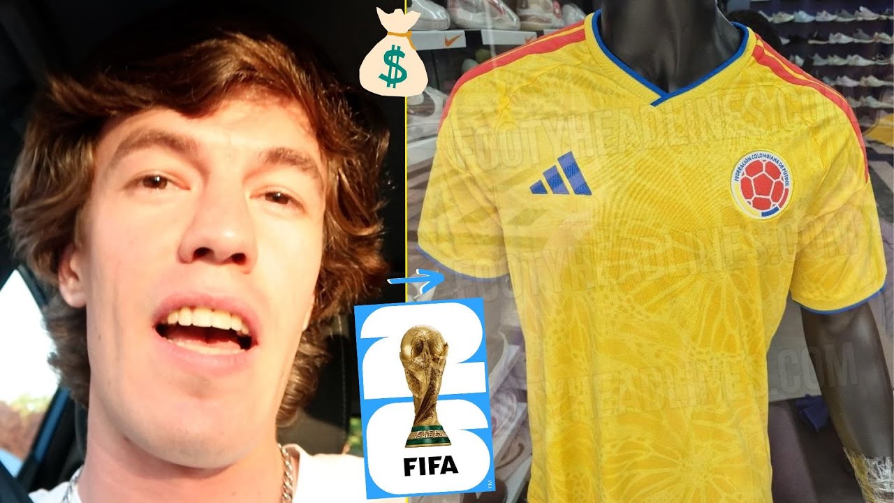 &iexcl;COMPRANDO la NUEVA CAMISETA de COLOMBIA para el MUNDIAL 2026 HECHA por ADIDAS!