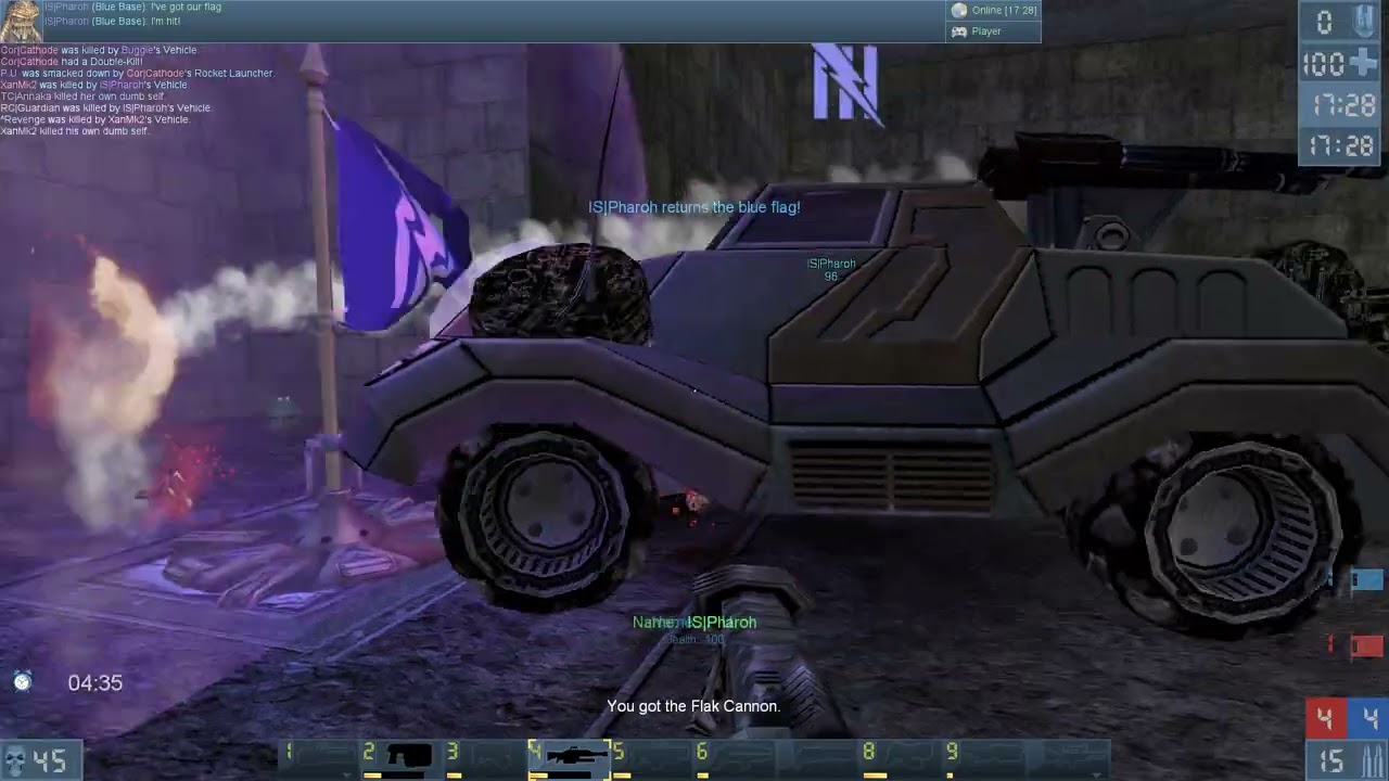 Unreal Tournament 1999: The Undying Flame of 2026! - XVehicles - UT99 - Online gameplay