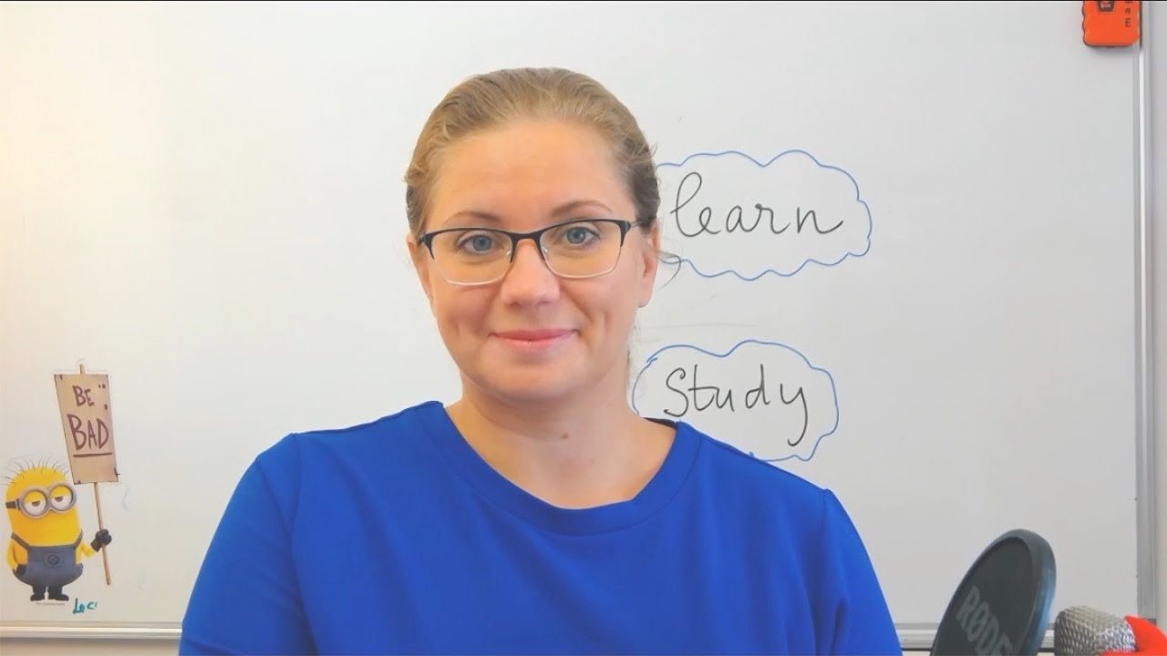 Difference between LEARN and STUDY (Facebook Live 29.08.2018)