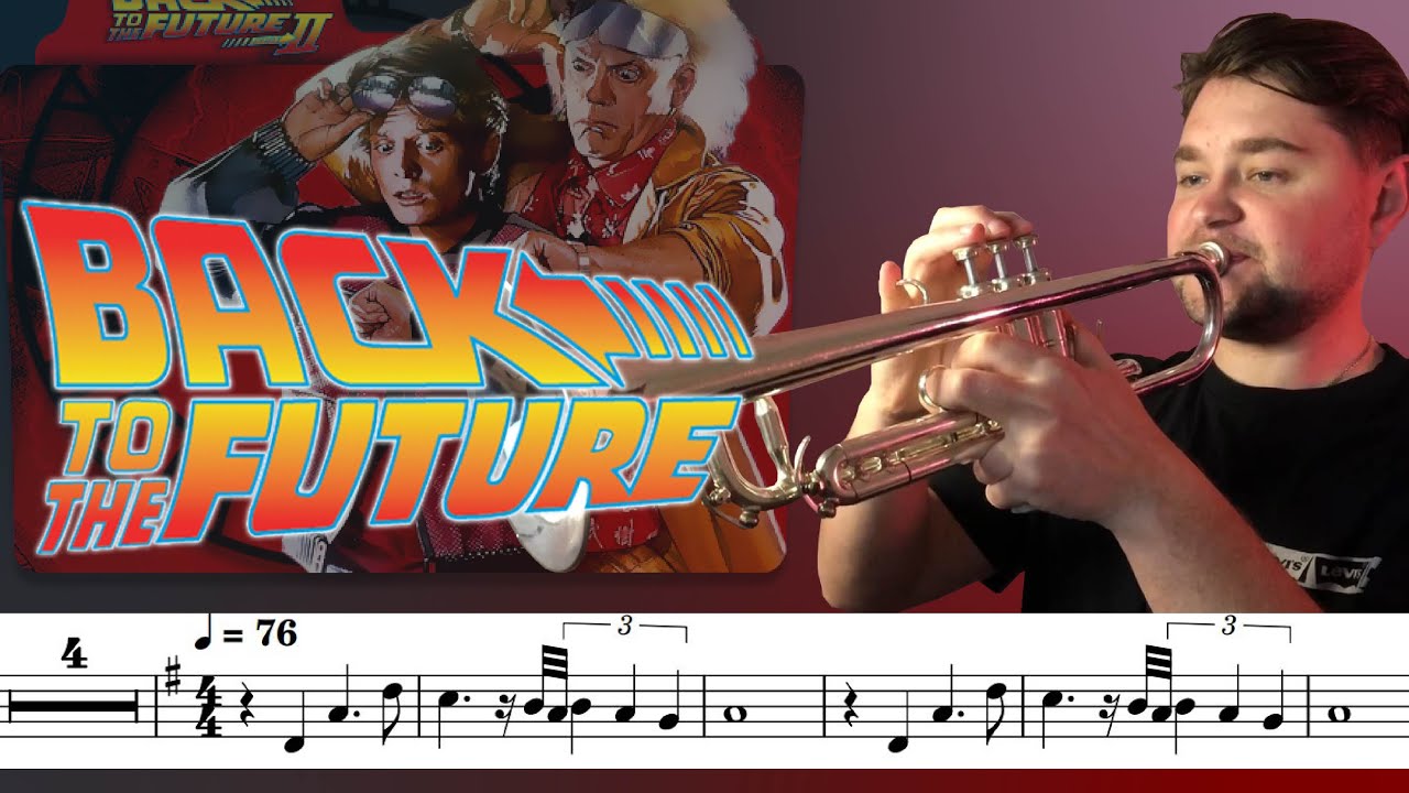 Back to the Future - Trumpet (with Sheet Music / Notes)