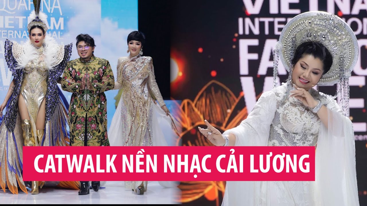 Choáng váng màn catwalk trong giai điệu cải lương của NSND Kim Xuân, H'Hen Niê, Phương Khánh