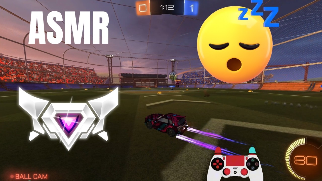 ASMR Ranked Rocket League 2s | Grand Champion | Relaxing Controller Sounds