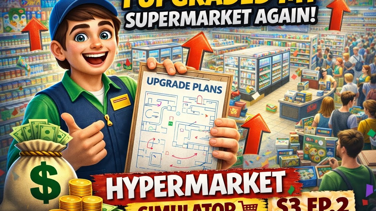 I Bought 2 Licenses & Upgraded My Store! | Hypermarket Simulator S3 Ep2