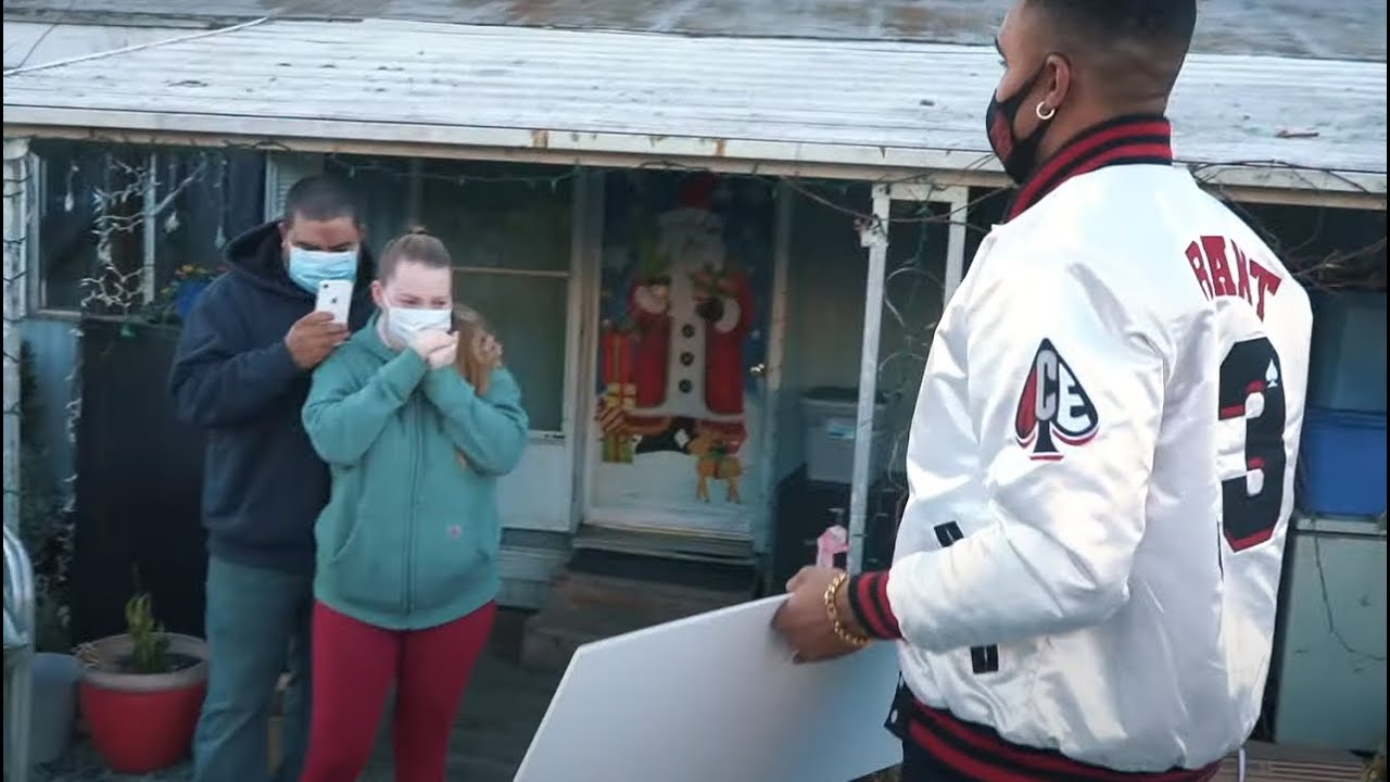 NFL quarterback Jalen Hurts surprises child cancer patient's family with life-changing gift