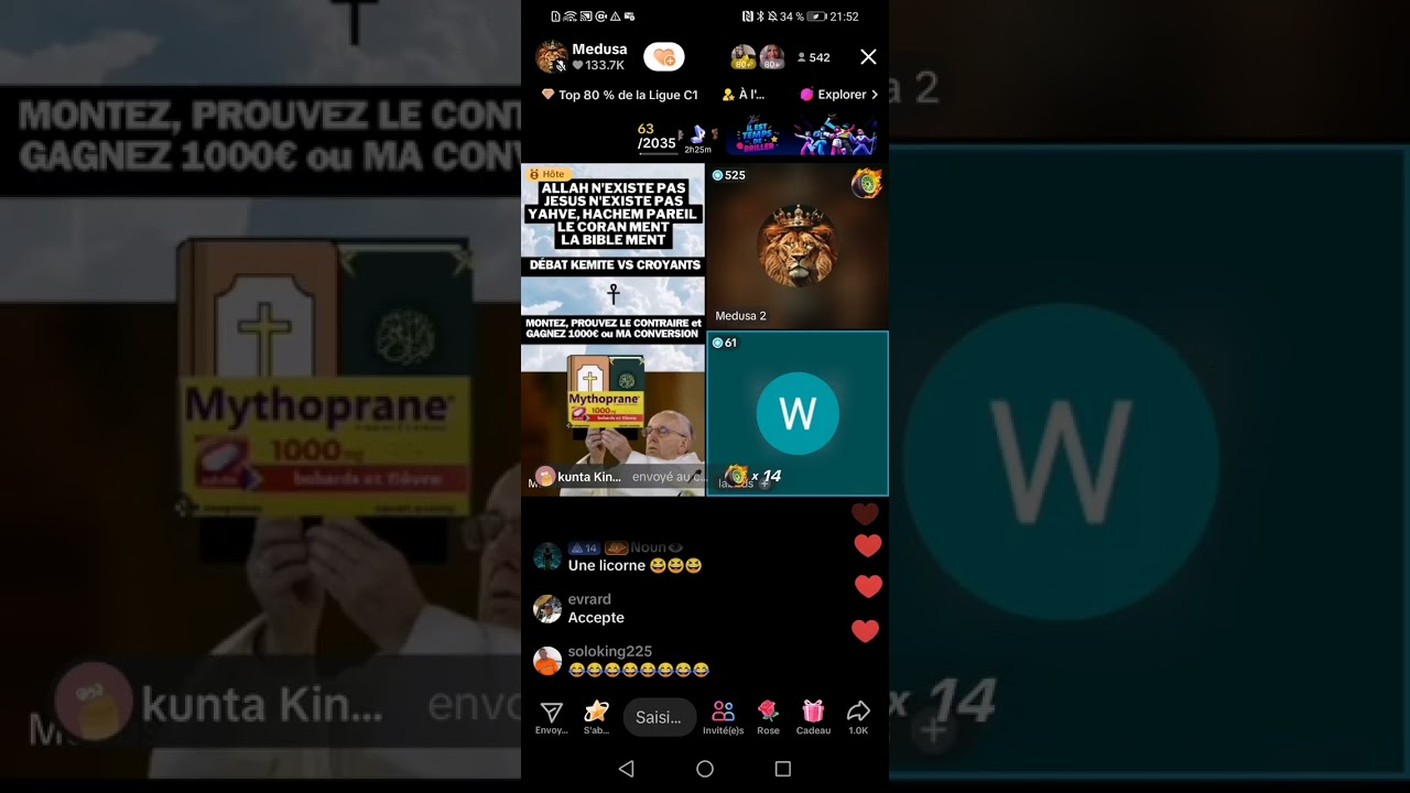 DÉBAT INTÉRESSANT DE MÉDUSA AVEC UN MUSULMAN 