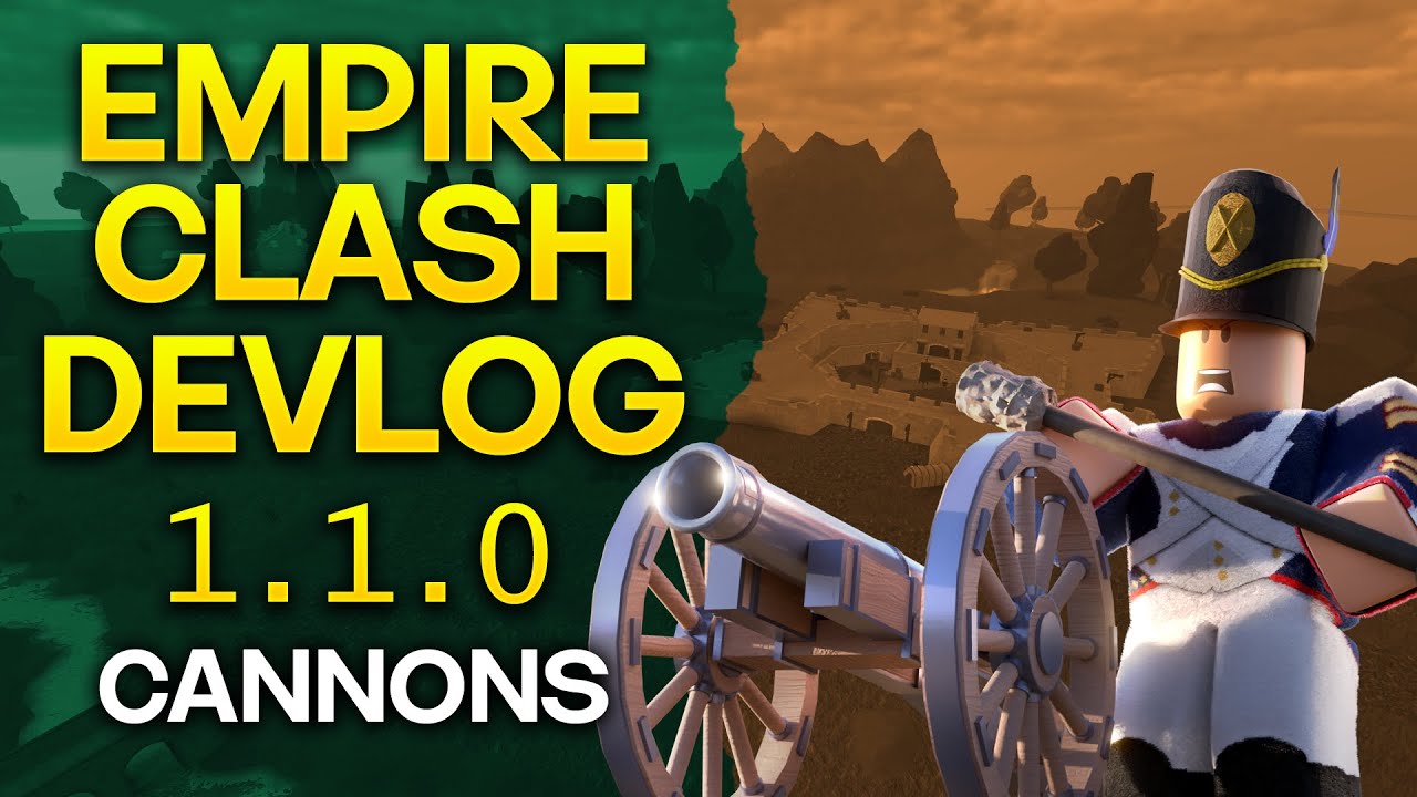 We added CANNONS to our Roblox game! - Empire Clash 1.1.0