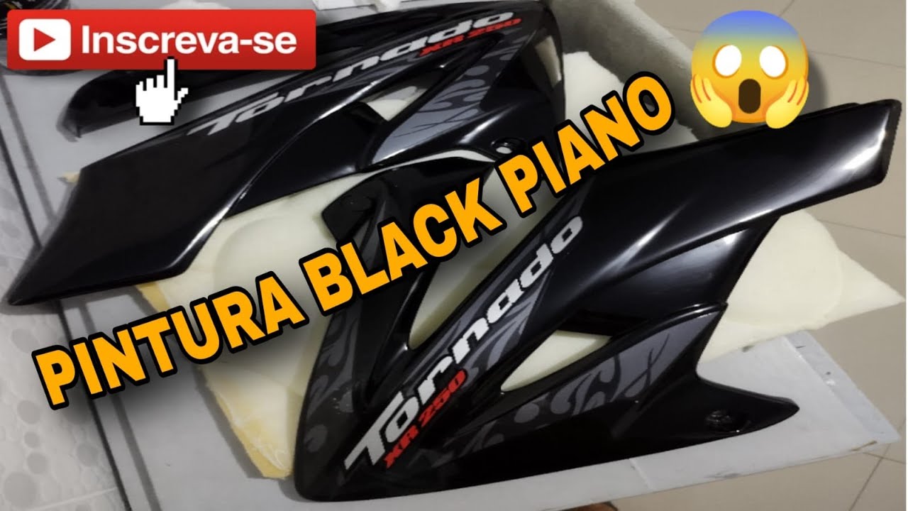 PINTURA DA TORNADO ( BLACK PIANO ) !!