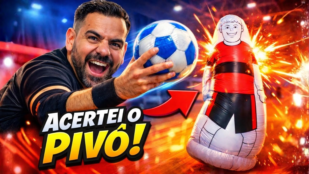 Como fazer lançamentos para o pivô no futsal