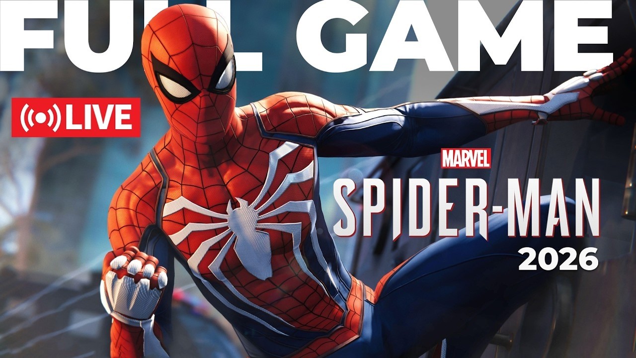 Playing Marvels Spider Man Remastered | Live | Finisher