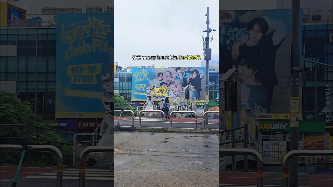 SKZ popup is GIANT🔥 #dominATE Our Korean Proxy Service makes your SKZ haul super EZ✨ @StrayKids
