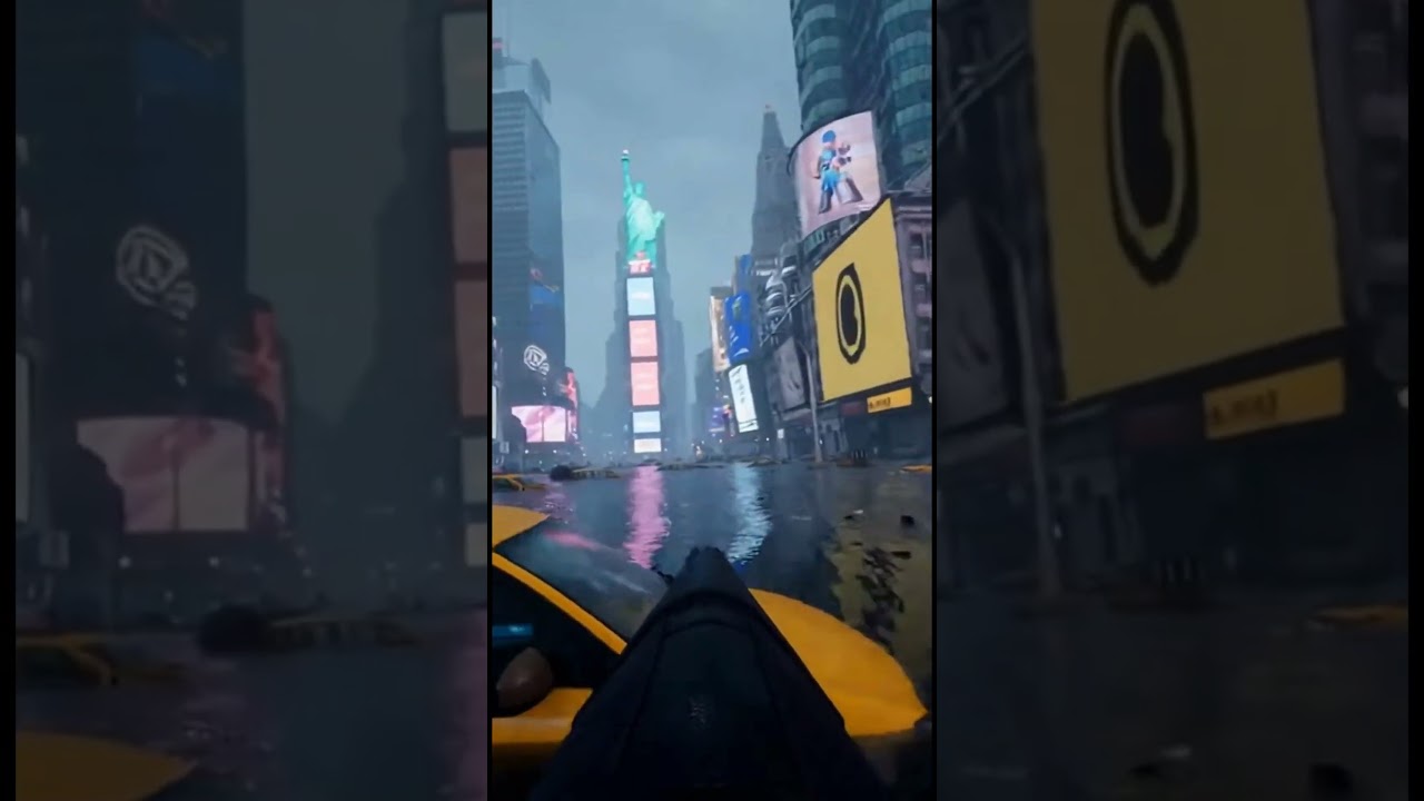 NYC 2050 IS UNDERWATER 🌊🗽 (REAL OR AI?) 🤯 
