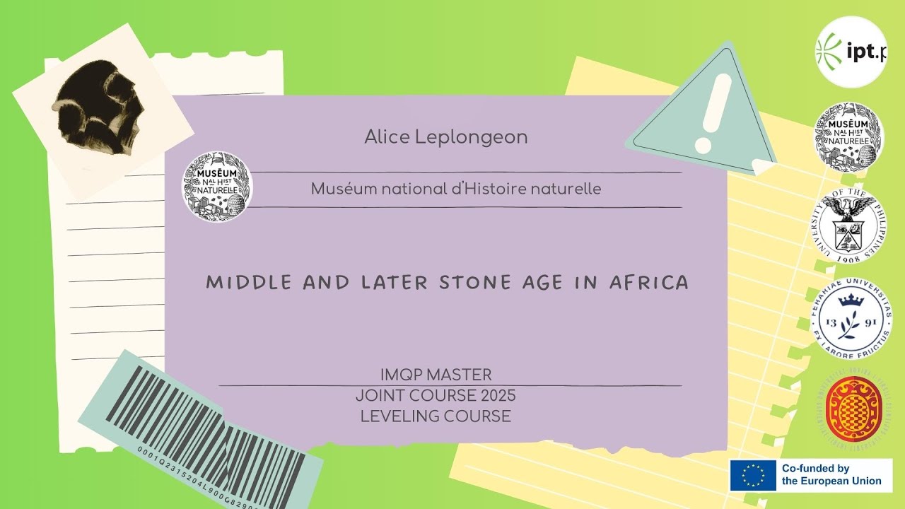 Alice Leplongeon - Middle and Later Stone Age in Africa